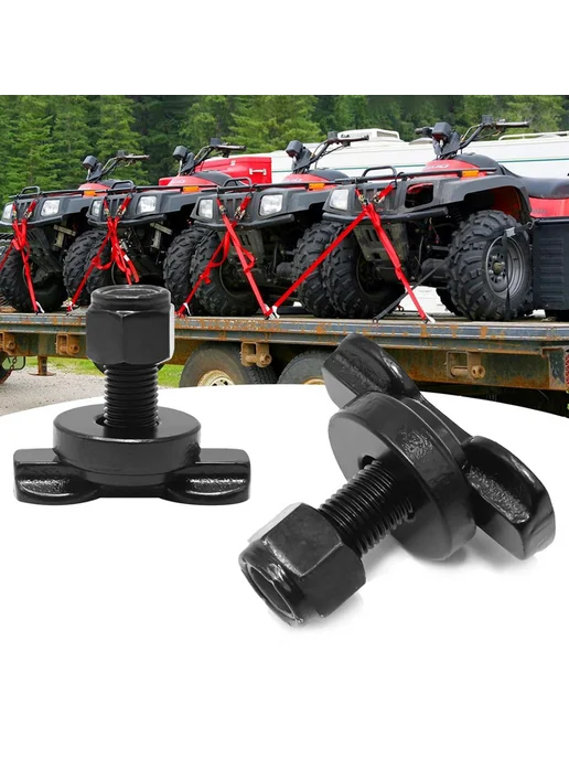 8шт стальные L-Track гайки для грузовиков, ATV, RV, 8 шт