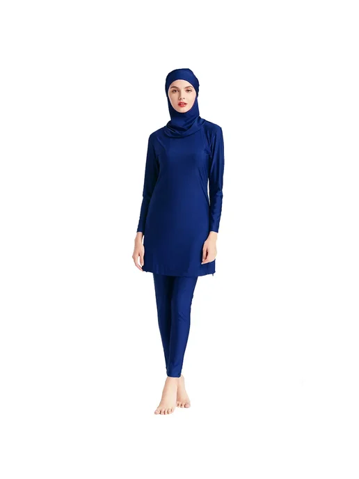 YONGSEN Женский мусульманский купальник 80% Nylon + 20% Span, красный, фото 2