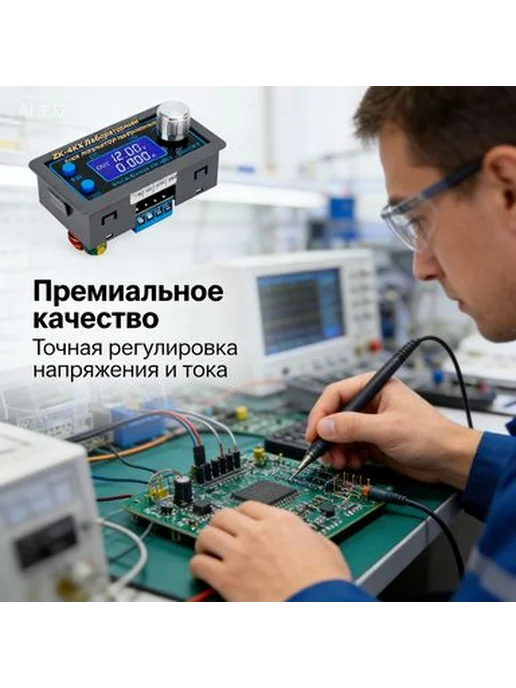 Эксклюзивный регулятор ZK4KX для лабораторного питания, DC с, вариант