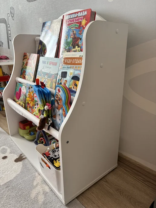 Babystep Стеллаж детский книжный babystep Классика, 800 напольный с т…, вариант, фото 2
