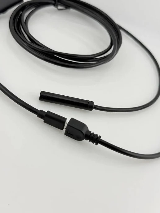 КазБренд Эндоскоп для смартфона USB камера для труб и авто, черный, фото 4