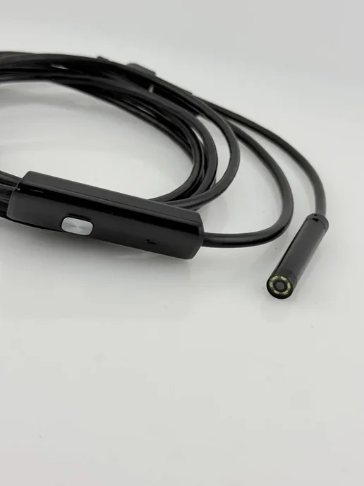 КазБренд Эндоскоп для смартфона USB камера для труб и авто, черный, фото 6