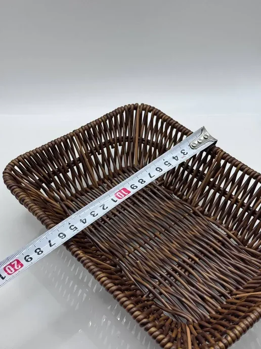 КазБренд Хлебница плетеная корзина для хлеба, коричневый, фото 4