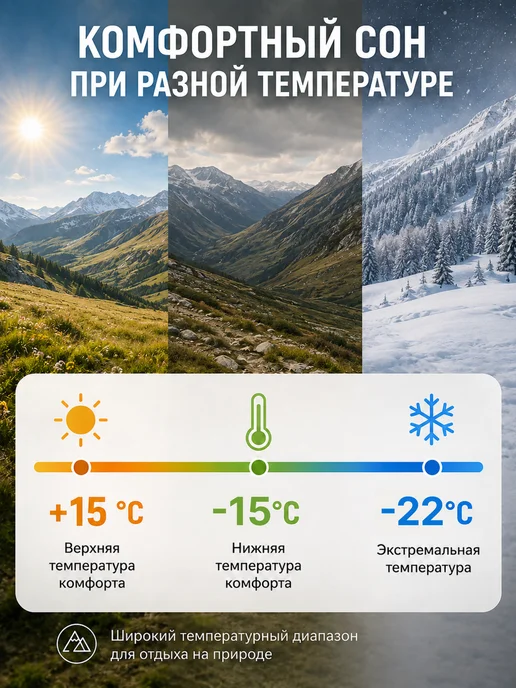 Спальный мешок-одеяло туристический, серый, фото 7