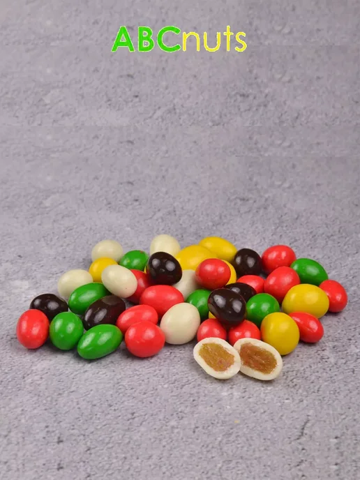 ABCNUTS Изюм в Цветной шоколадной глазури 100 г, 100 г, фото 3