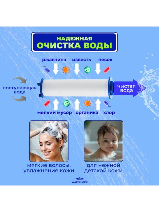 Сменные картриджи для душевой лейки, длина 95 мм,10шт, 10 шт, фото 3