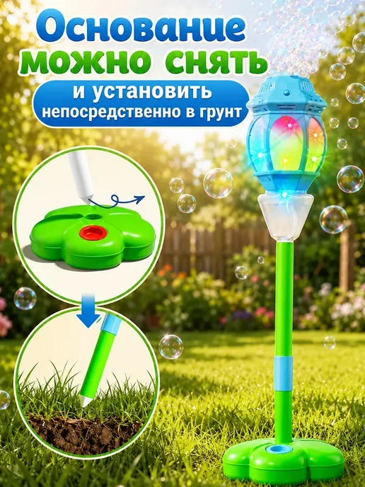 генератор мыльных пузырей, зеленый, фото 5