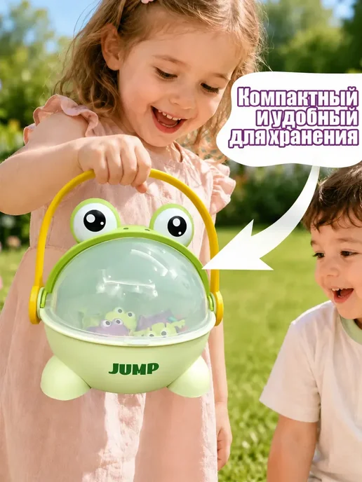 Игрушка для детей турнир лягушат, зеленый, фото 4