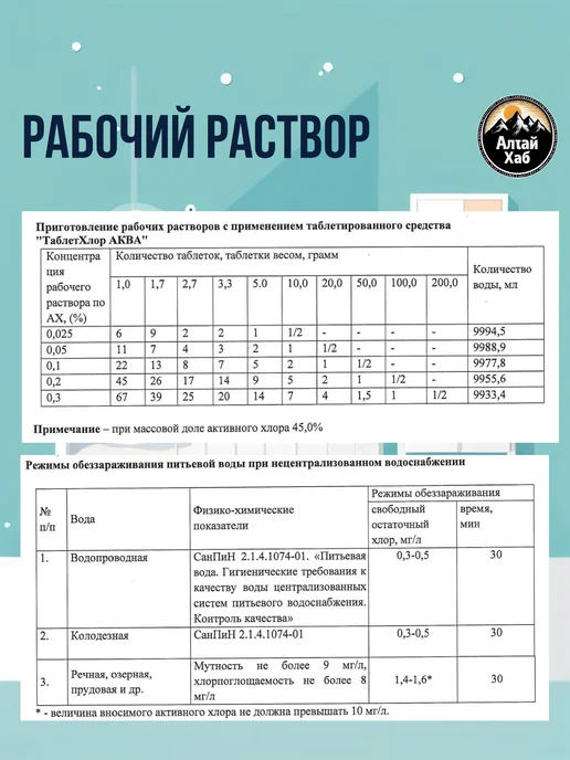 Хлоравир хлорные таблетки 30 шт для дезинфекции уборки отбеливания, 100 шт, фото 6