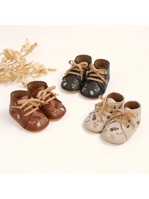 Kidsun Пинетки для девочки, бежевый, фото 6