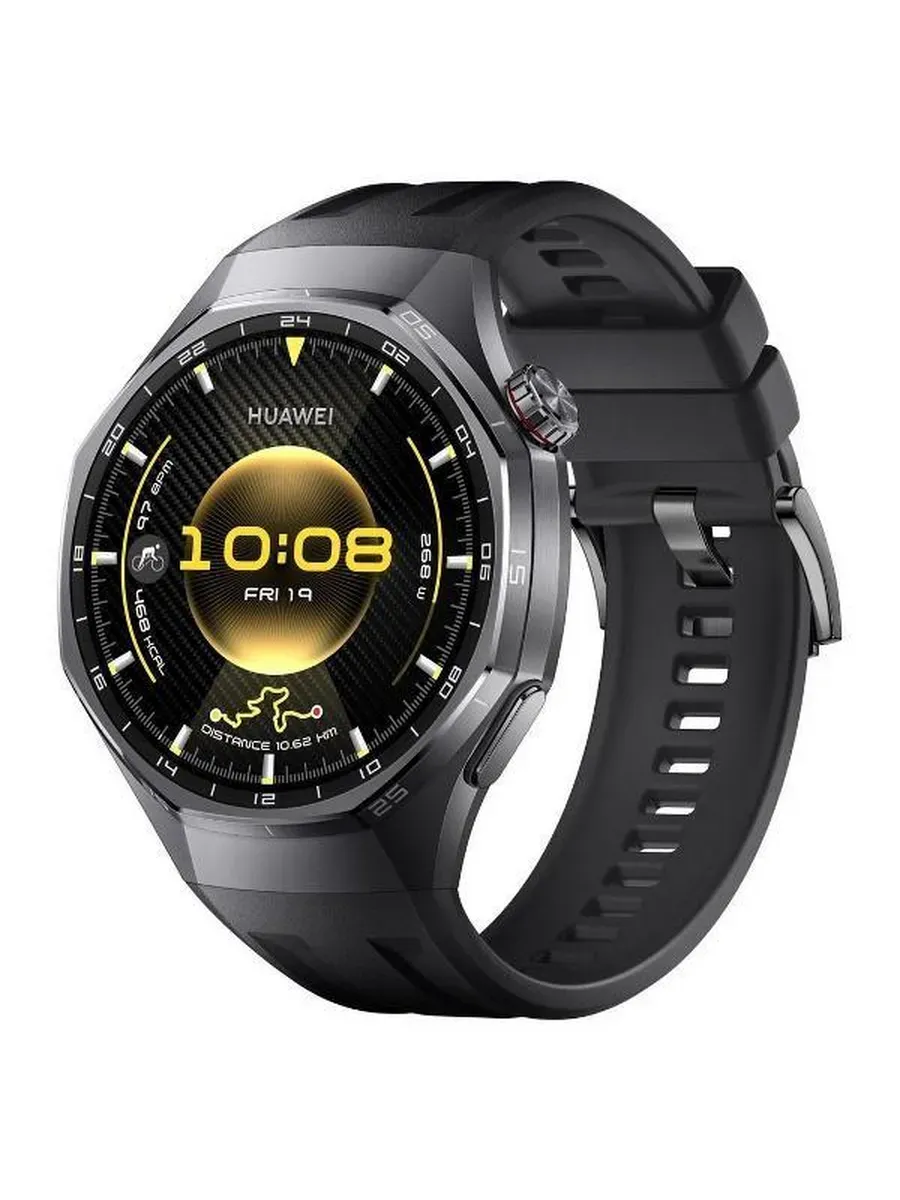 Смарт-часы WATCH GT 6 Pro черный Huawei 1332854959 купить за 30 060 ₽ в интернет‑магазине Wildberries