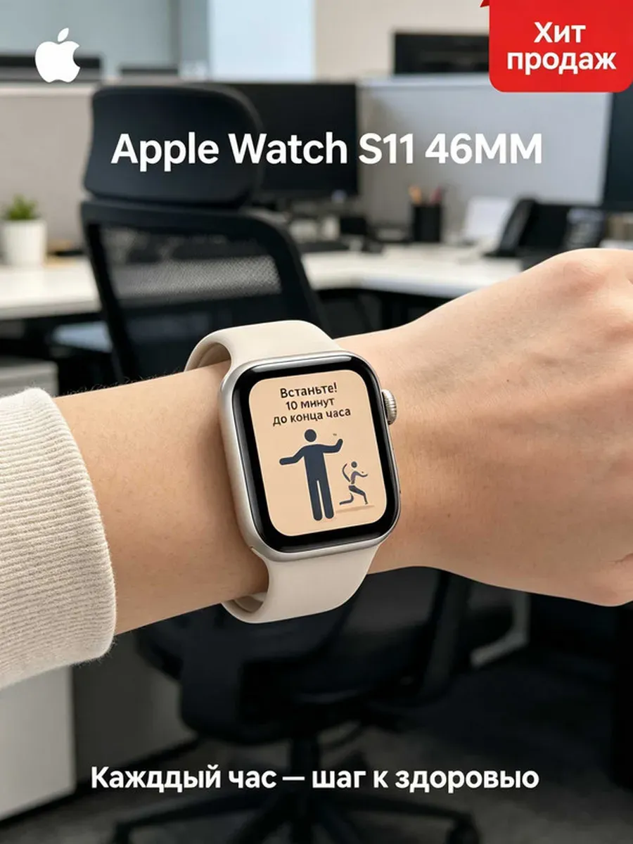 Apple Надежная защита от влаги Watch S11 46 мм