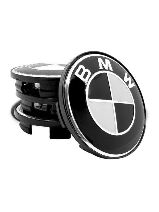 Колпачки на литые диски RAPID, К&К, ВИКОМ 55 62 BMW, черный, фото 2
