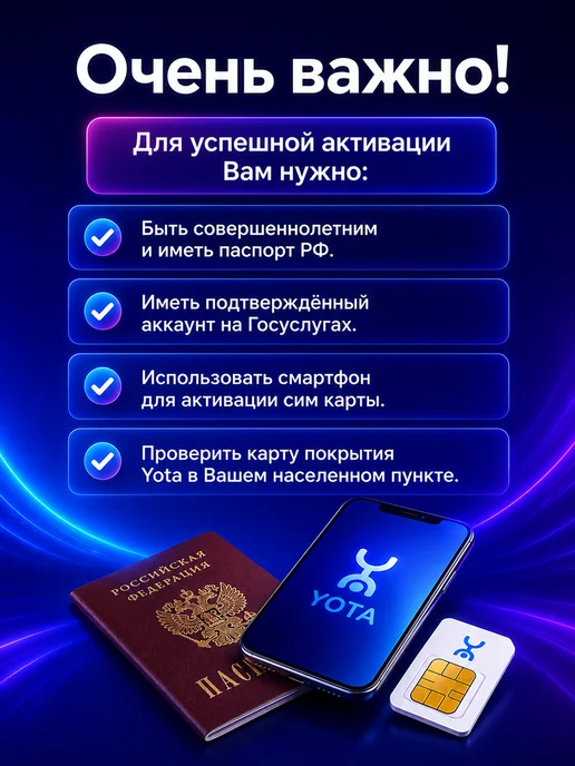 Sim - карта YOTA Выгодное решение, вариант, фото 4