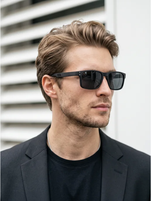 Timbersun Солнцезащитные очки с поляризацией серые, черный