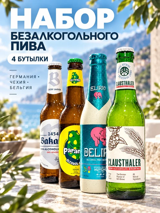 Bakalar Набор импортоного б а пива "Германия, Чехия, Бельгия", вариант