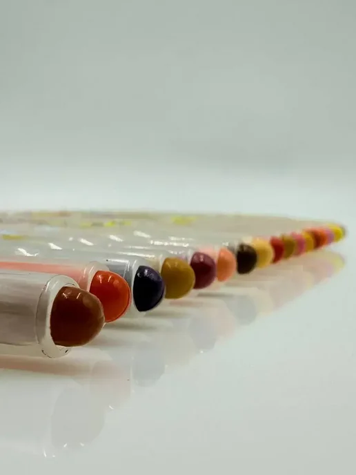 КШ55 Мелки детские вращающиеся цветные набор 36*, 36 шт, фото 6