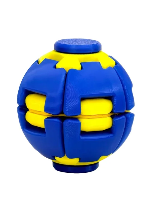 PLA-антистресс спиннер Non-toxic для Kids, подарок, синий, синий, фото 7