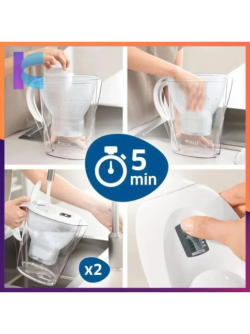 Фильтр для воды BRITA MAXTRA+ Универсальный, 3 шт, 3 шт, фото 4
