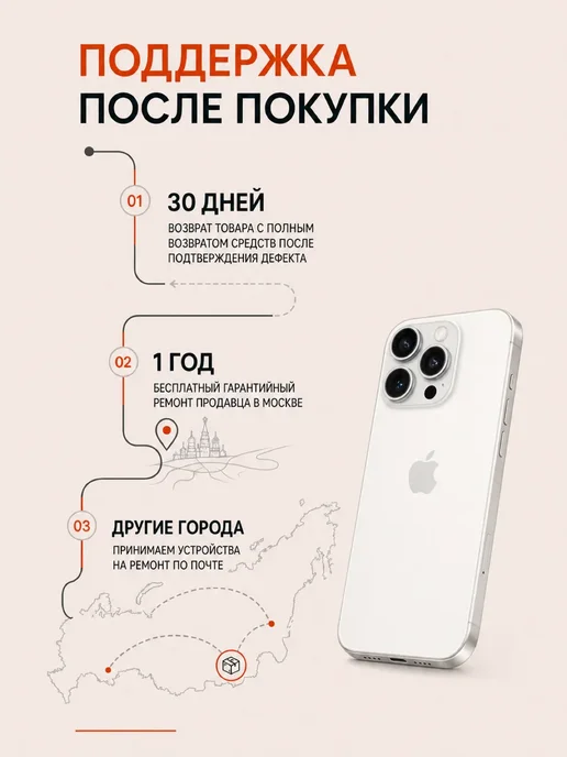 Смартфон Pro Max 15 Pro 8/1024 ГБ, белый, фото 5