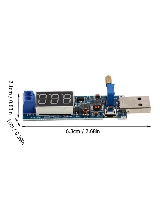 Модуль питания с USB-A и Type-C, вариант, фото 2