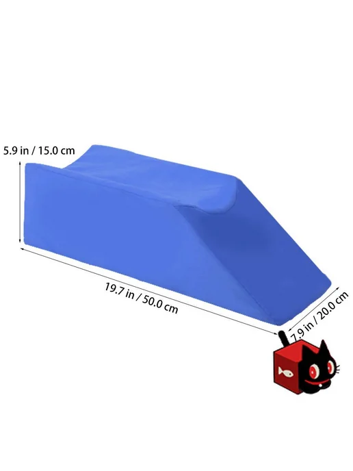 Ортопедическая Голубая Подушка Для Ног 50x20 Cm Комфорт, 50x20, фото 7