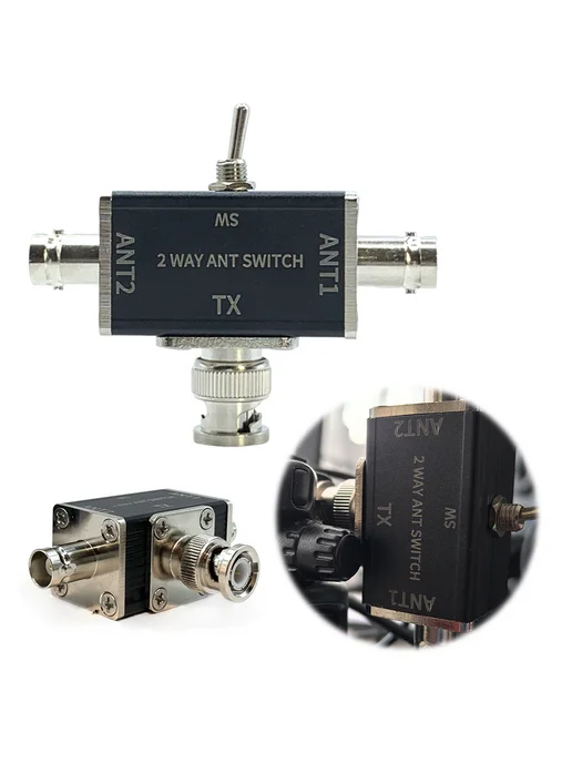 Двухканальный коммутатор CB HAM 100W 0-50МГц, OFF Заземление, 100 Вт, фото 4