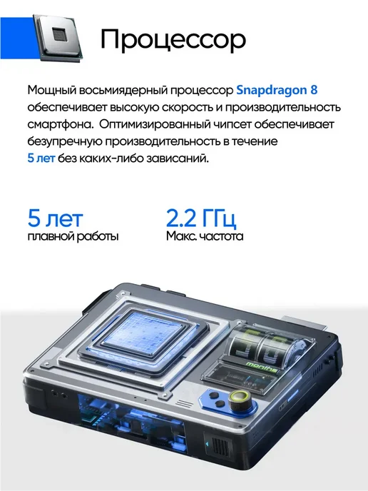 Смартфон Pro Max 17 Pro Max 1 ТБ, серебристый, фото 7