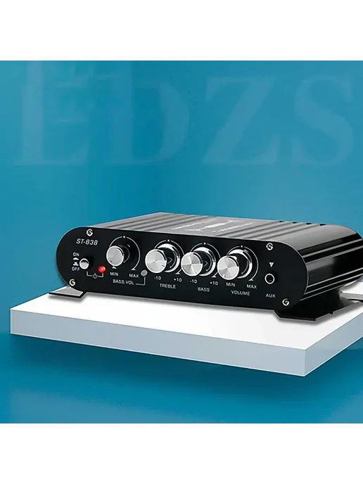 ST-838 HiFi 2.1-канальный усилитель мощности для сабвуфера, вариант, фото 7
