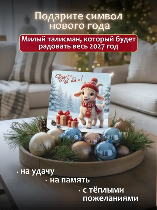 Proestetika Новогодние магниты на холодильник 12 шт, 12 шт, фото 3