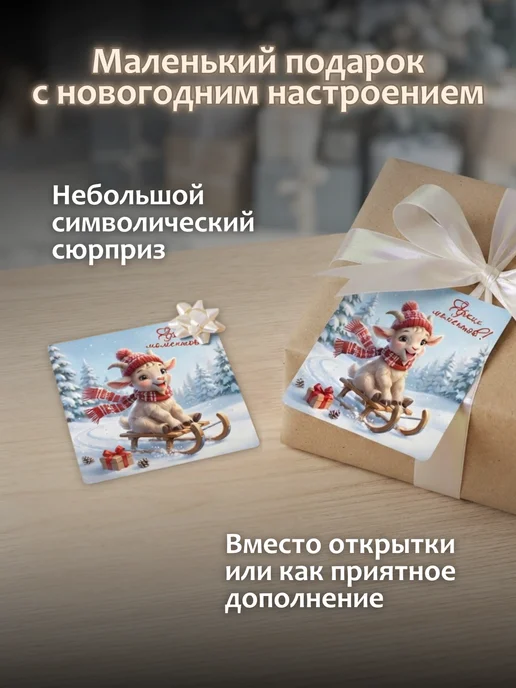 Proestetika Новогодние магниты на холодильник 12 шт, 12 шт, фото 8