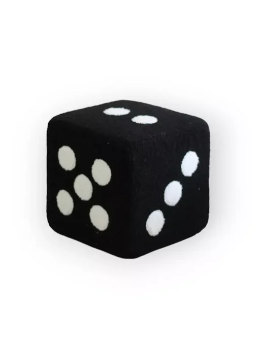 Пуф Кубик 32 см чёрный, черный