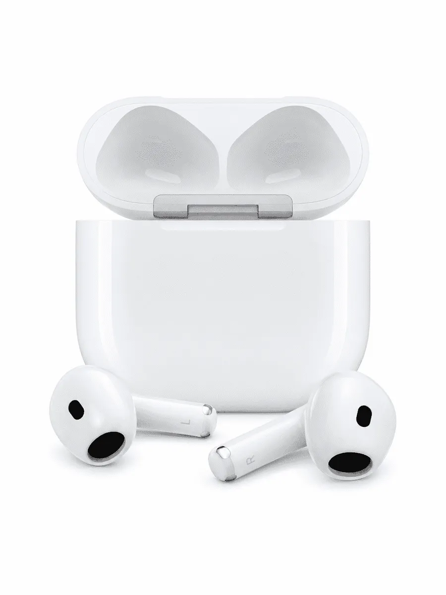 AirPods 4 ANC USB-C беспроводные наушники Apple 1333829552 купить за 13 585 ₽ в интернет‑магазине Wildberries