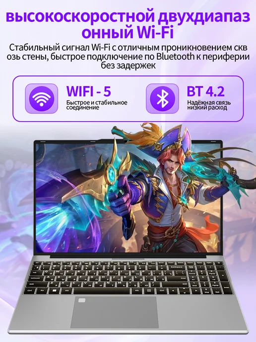 Высокопроизводительный игровой ноутбук—32ГБ+2048ГБ,20000 мАч, 32 ГБ, 2048 ГБ, фото 8