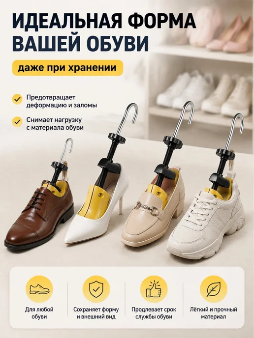 Колодки для обуви 1 шт, 1 шт
