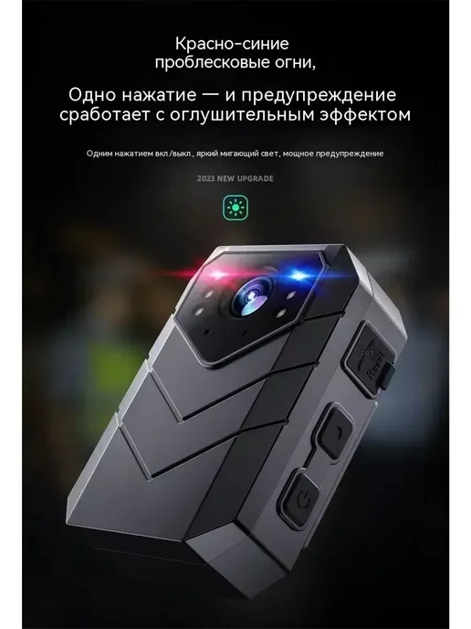 Носимый видеорегистратор 1080P WiFi ночное видение+карта32ГБ, 128 ГБ, фото 3