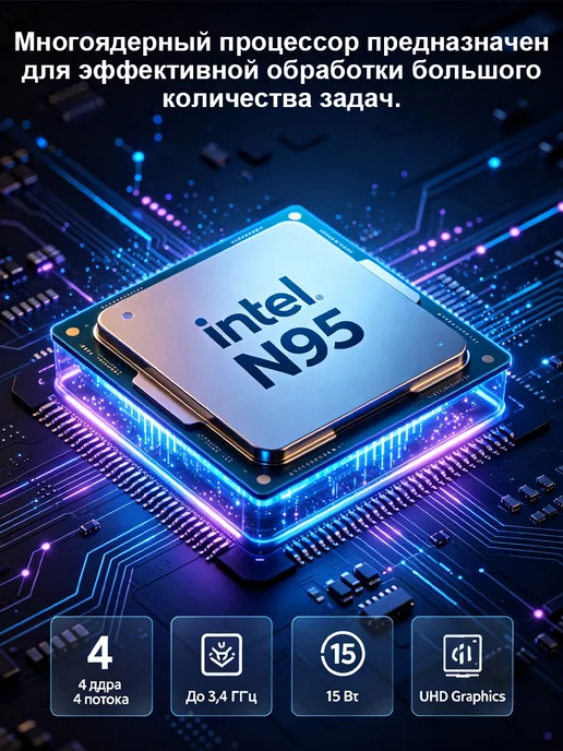 Ноутбук Intel Core i9, ОЗУ 32 ГБ + SSD 2048 ГБ, 32 ГБ, 2048 ГБ, фото 2