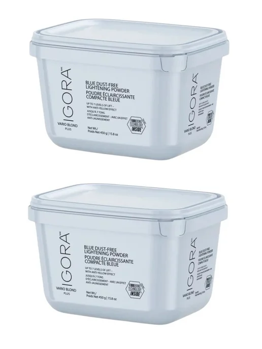 Schwarzkopf professional Порошок Igora Royal Vario Blond для обесцвечивания волос, 450 мл, 2 шт