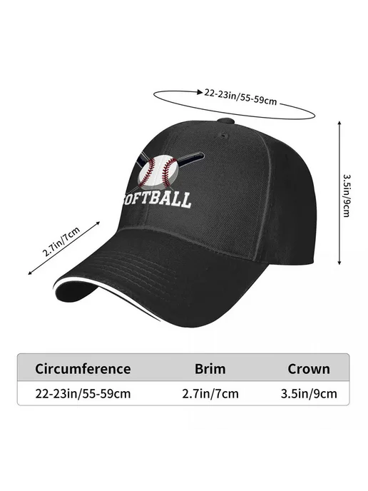 SOFTBALL Письмо бейсбольная шляпка, серый, фото 3