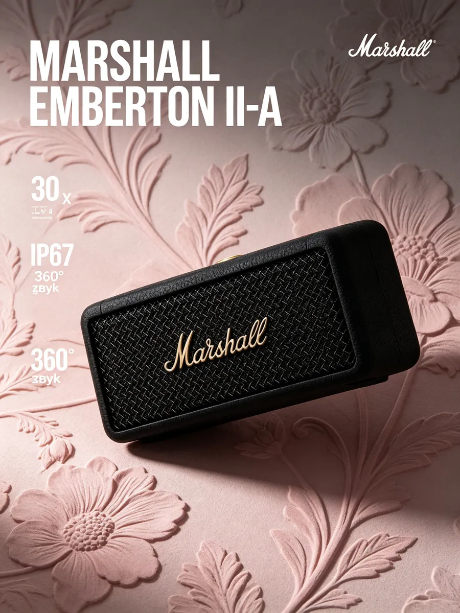 MARSHALL Надежный звук Emberton II