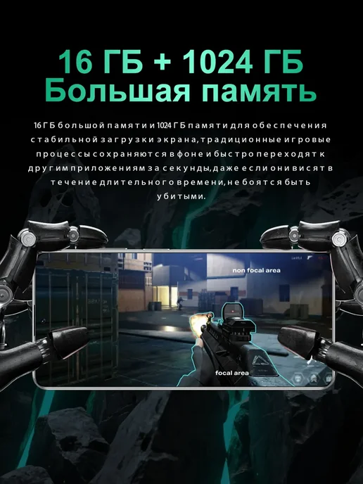 Смартфон TECNO Pova 6 Pro 1/1024 ГБ, черный, фото 6