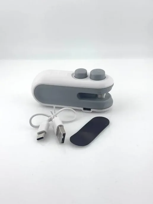 ТА1207 Портативный запайщик пакетов USB для сохранения свежести, синий, фото 5