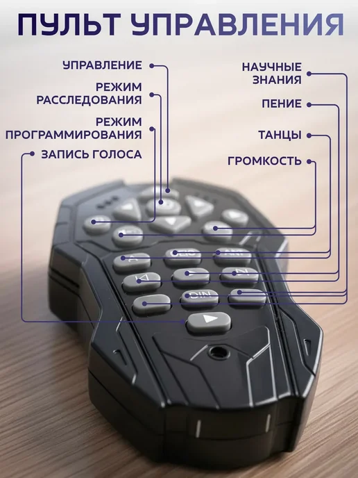 Робот на пульте управления, игрушка для мальчика, черный, фото 6