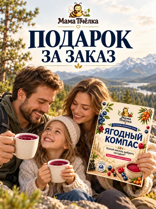 Кисель Ягодный "Сибирские ягоды" быстрорастворимый 1 кг, 1 кг, фото 8