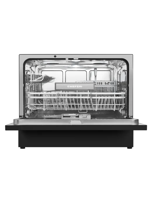 Meferi Настольная посудомоечная машина MDW4581BK FS COMPACT POWER, черный, фото 5
