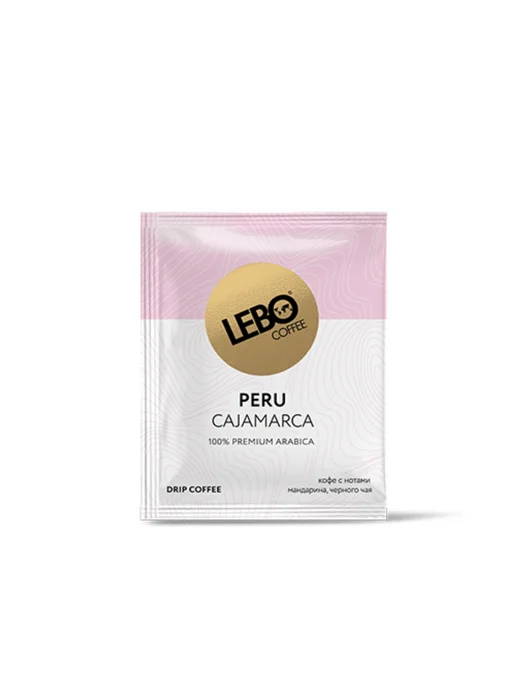 Lebo Кофе молотый Mono Peru в дрип-пакетах 63 г, 2 уп, 63 г, фото 3