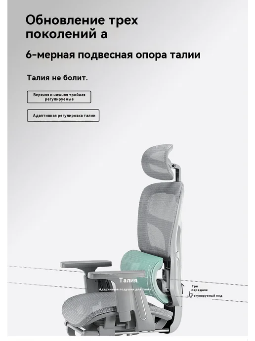 Стул для домашнего компьютера, вариант, фото 10