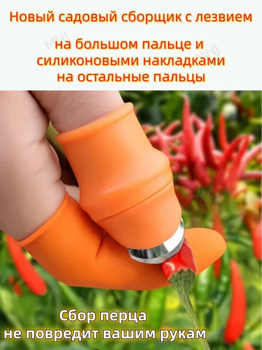 Плодосборник 4 см x 2 см x 5.2 см 1 шт нержавеющая сталь, 1 шт, фото 2