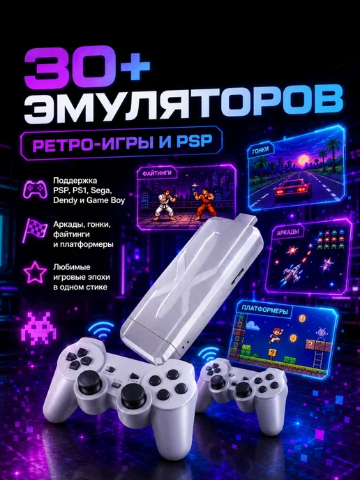 Игровая приставка SJGAM M1 HDMI Stick, 4K, вариант, фото 2