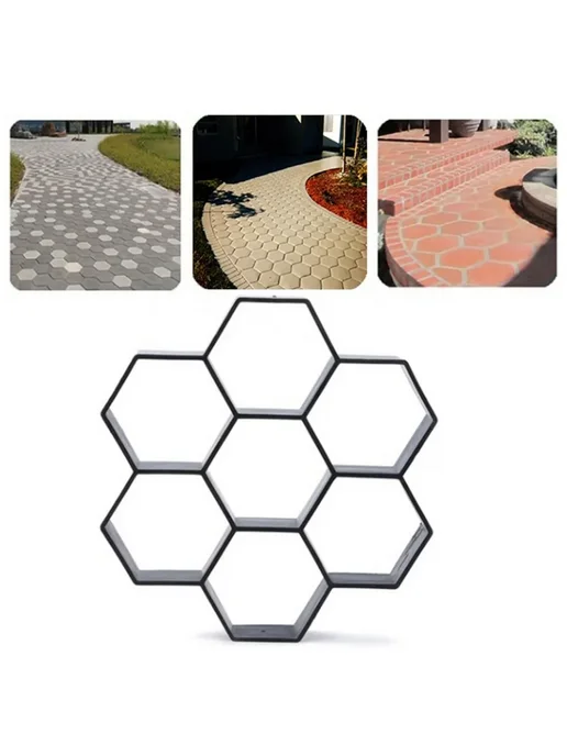 Форма бетонная для плитки 30×30 см, полипропилен, 30x30 см, фото 6